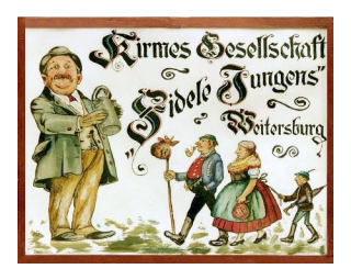 Weitersburg Kirmensgesellschaft Fidele Jungens